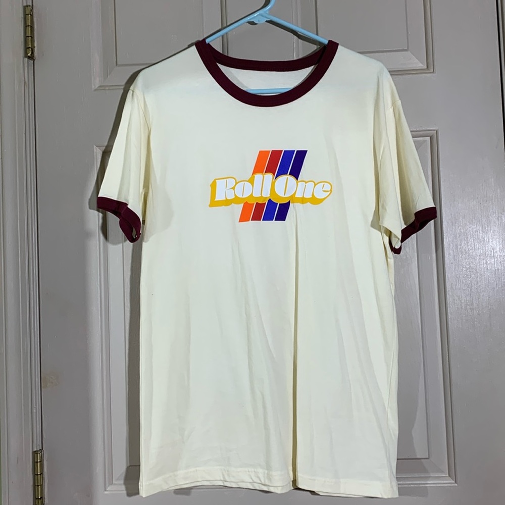 Roll One Ringer T shirt